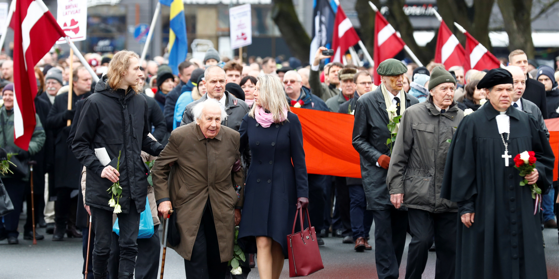 Посольство России назвало «позором» шествие бывших легионеров СС в Риге
