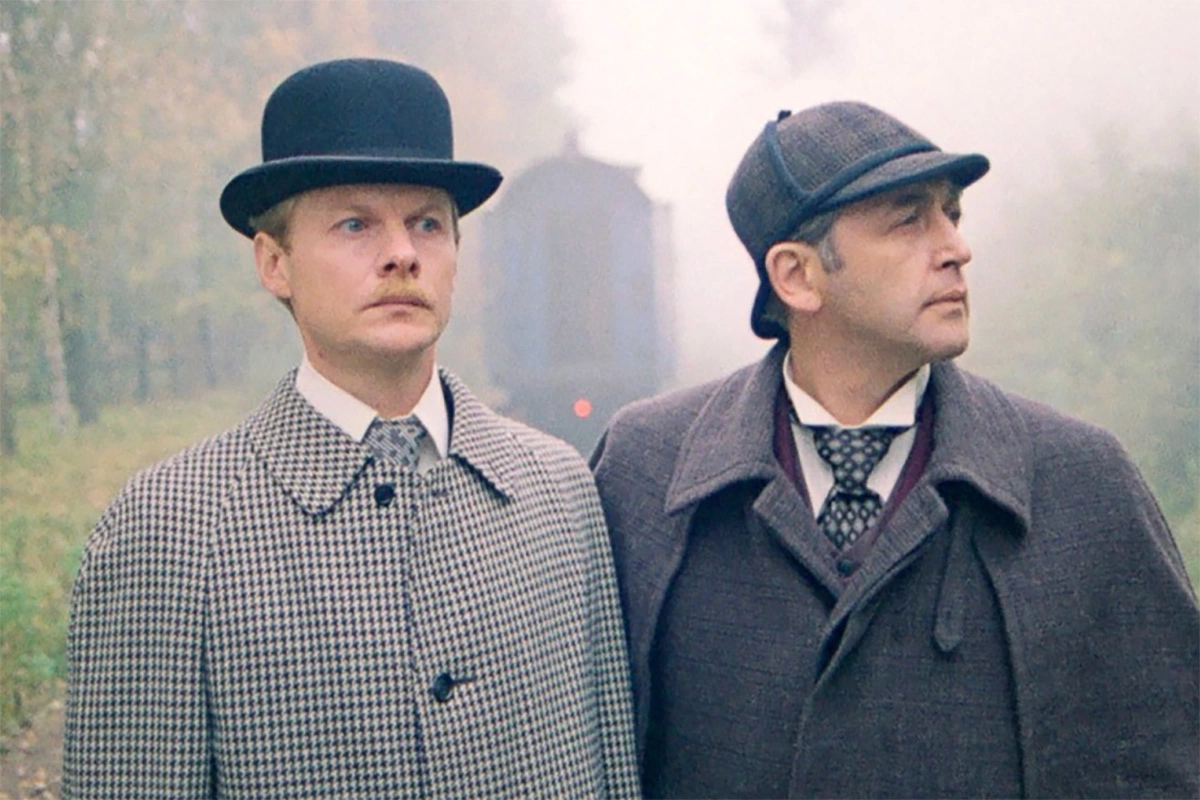 Кадр из фильма «Шерлок Холмс и доктор Ватсон: Знакомство» (1979), реж. Игорь Масленников