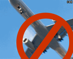 Запрещены полеты над всеми городами России