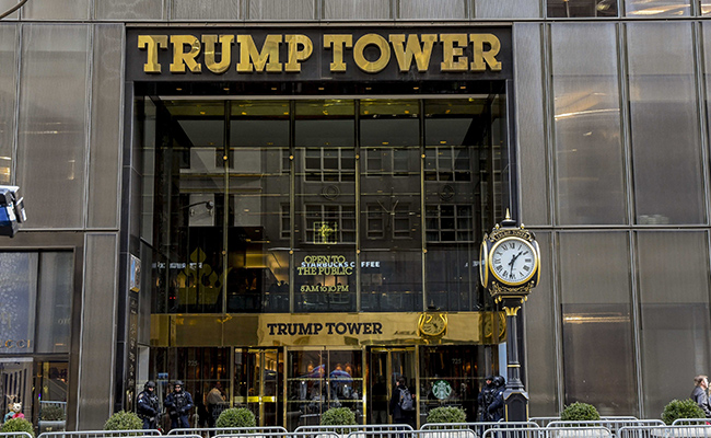 Небоскреб Trump Tower в Нью-Йорке
