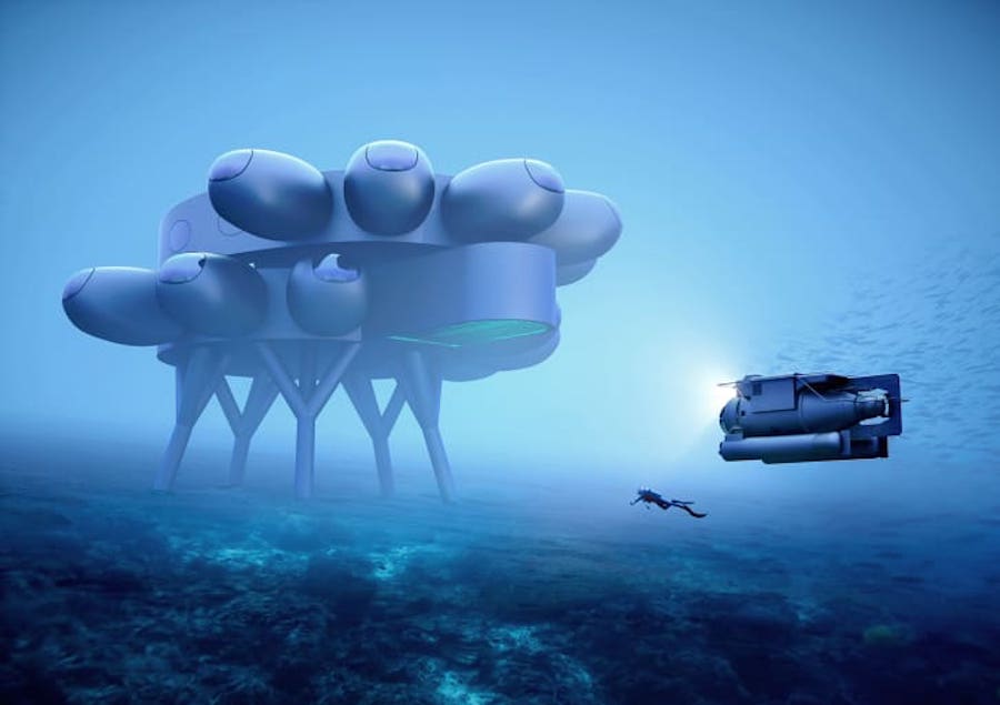 Проект подводной станции Proteus