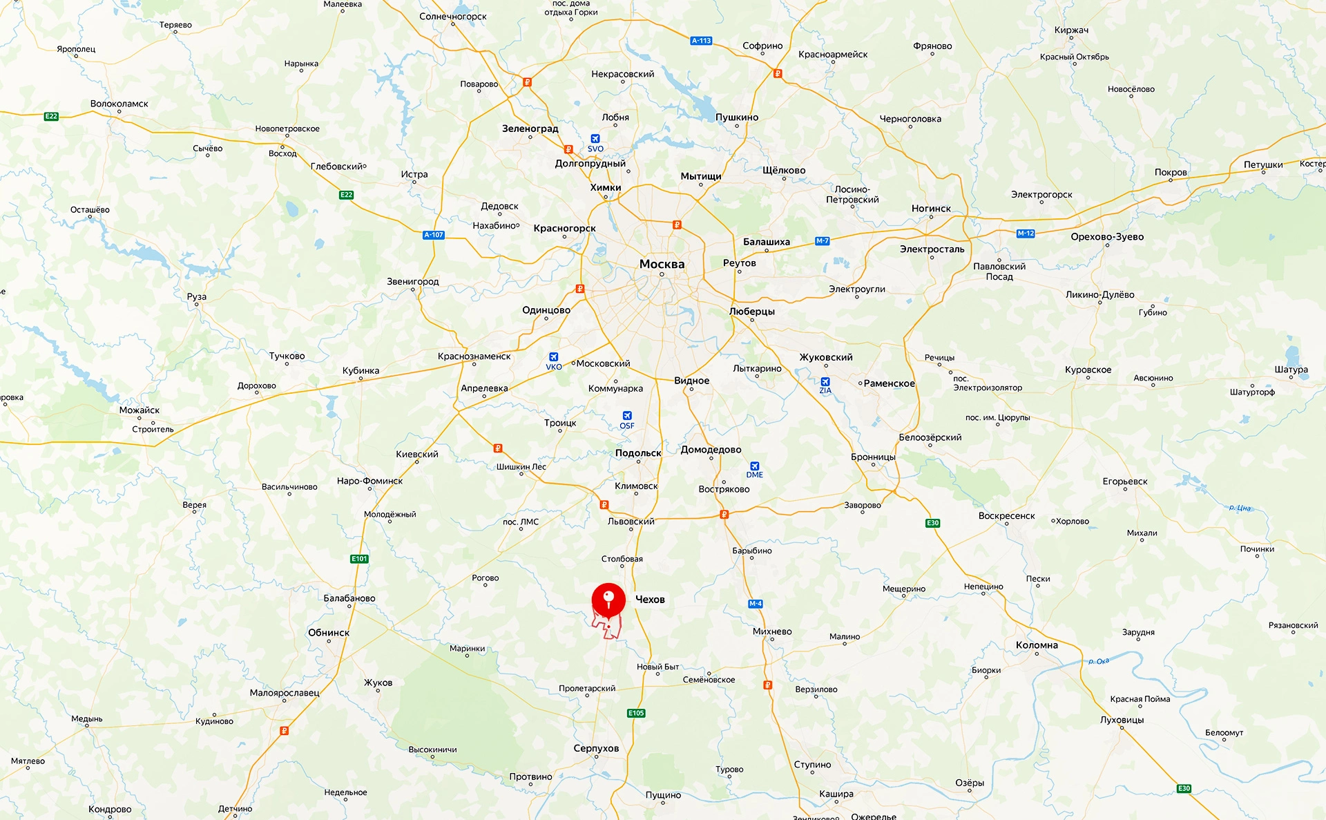 сервис «Яндекс.Карты»