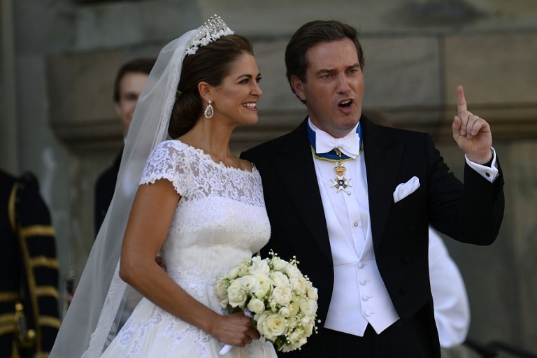 Церемония бракосочетания шведской принцессы Мадлен