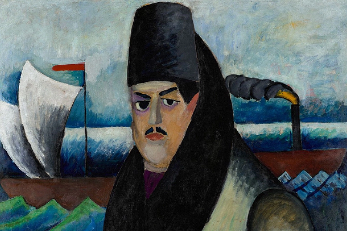 Илья Машков, автопортрет, 1911 год
