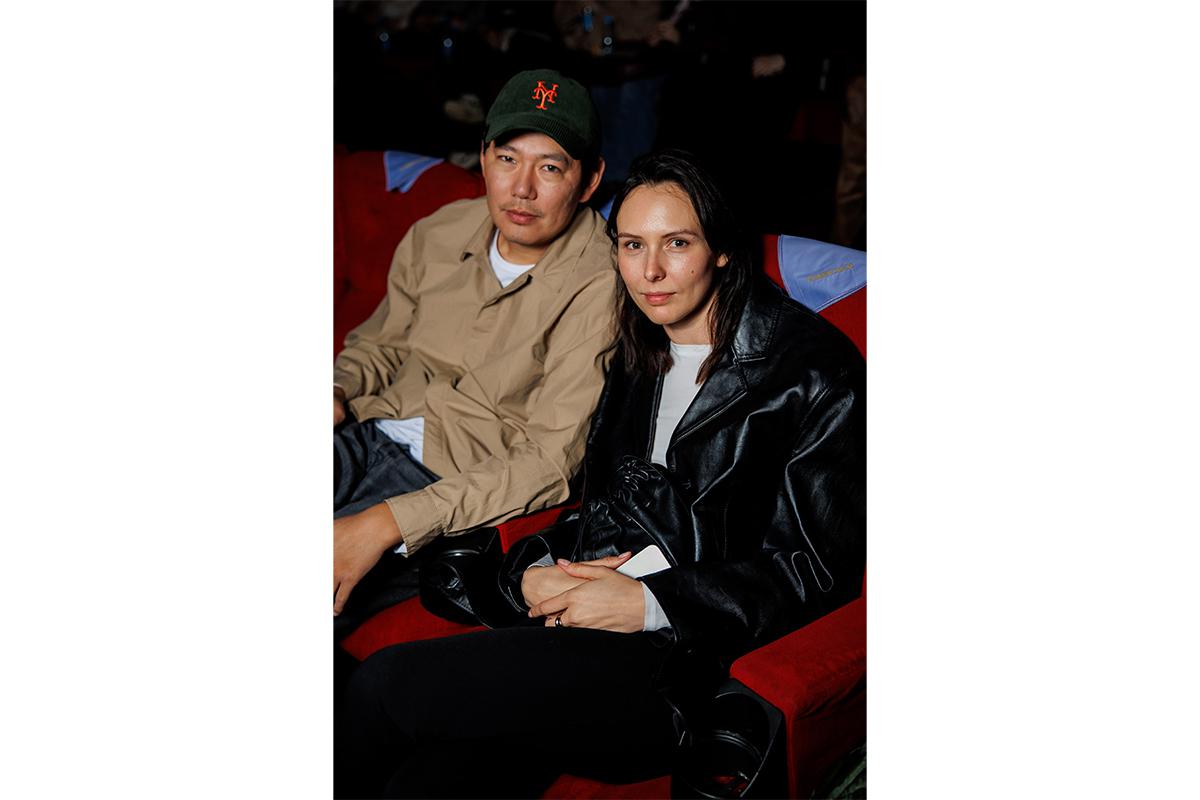 Евгений Сангаджиев и Ксения Андрианова