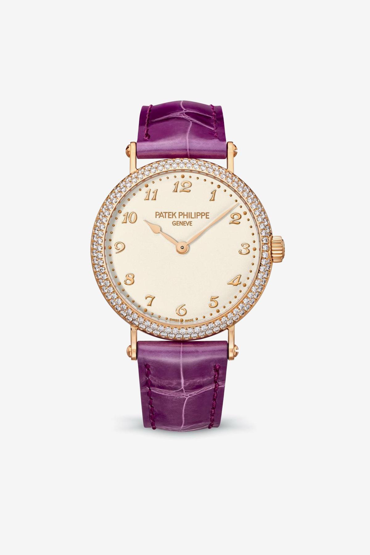 Часы Calatrava, розовое золото, Patek Phlippe (Mercury)
