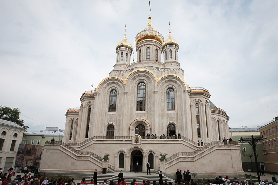 Храм Новомучеников и Исповедников Церкви Русской в Сретенском монастыре


