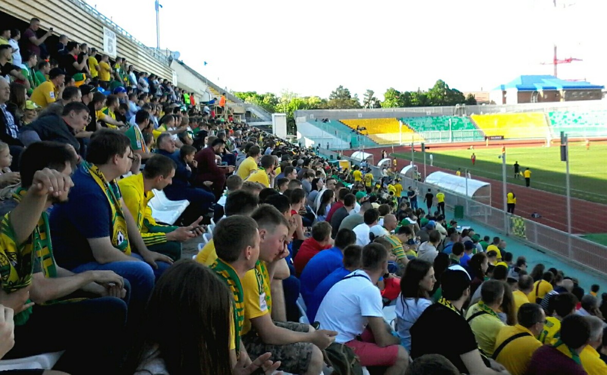 На первом домашнем матче ФК &laquo;Кубань&raquo; в сезоне присутствовало 6 125 зрителей, что является новым рекордом посещаемости для чемпионата Краснодарского края.