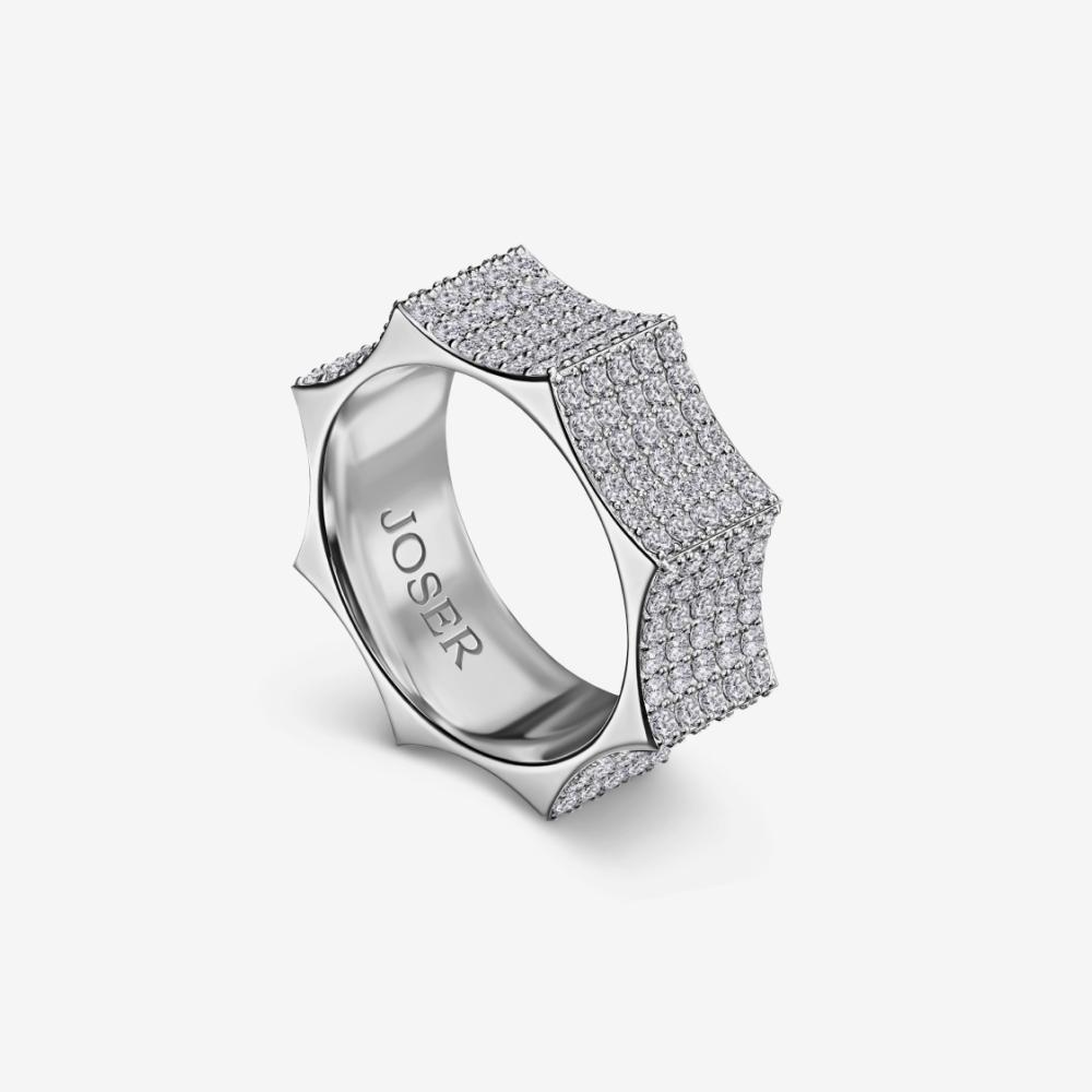 Кольцо Parthenon (белое золото, бриллианты), Joser, 1&nbsp;099&nbsp;000 руб. (joserjewellery.com)