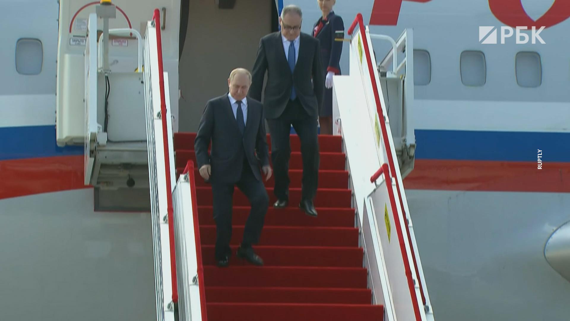 Путин прилетел в Китай