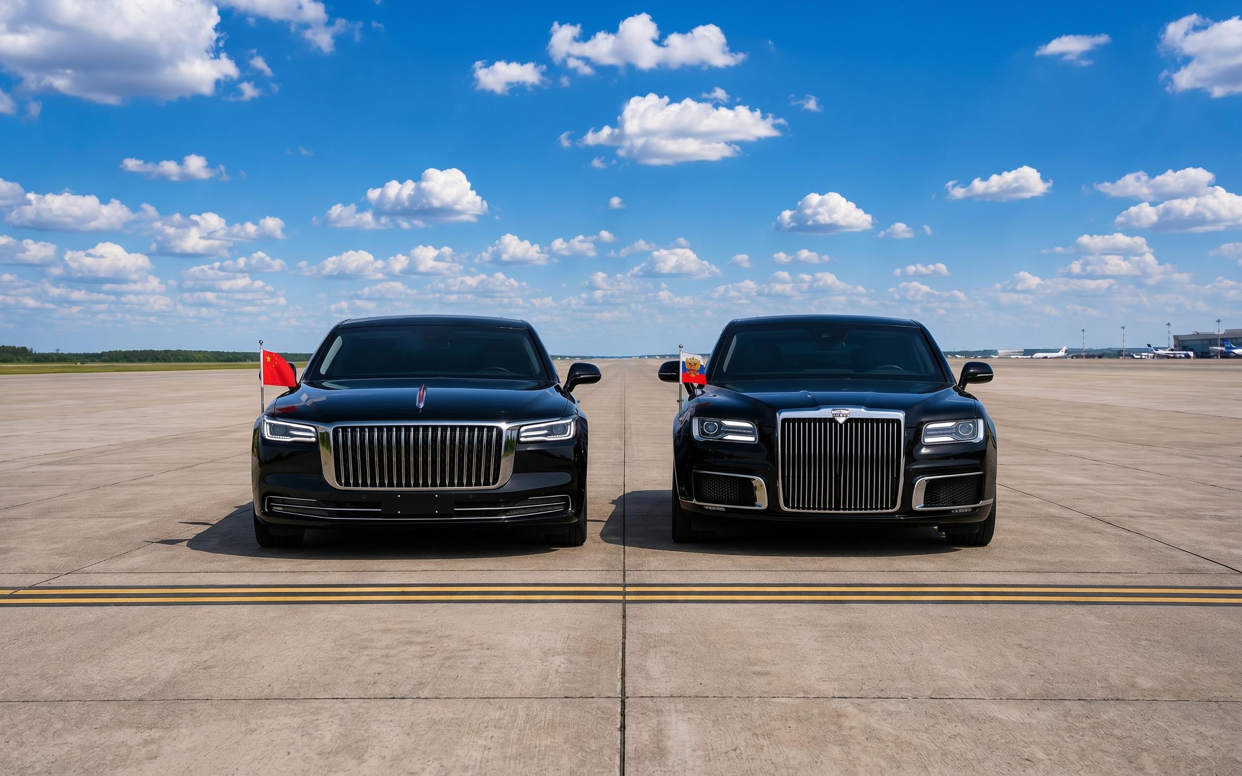 Aurus Senat vs Hongqi N701. Мы сравнили машины глав России и Китая