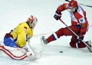 Российские хоккеисты проиграли шведам. ВИДЕО