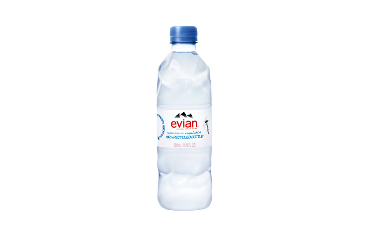 Бутылка для воды, коллаборация Virgil Abloh X Evian