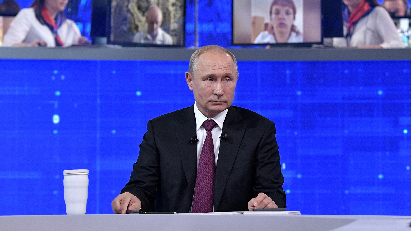 Прямая линия с Президентом России Владимиром Путиным. Текстовая трансляция