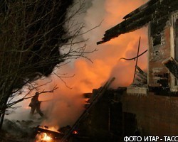 В Северной столице в выходные вспыхнуло несколько пожаров