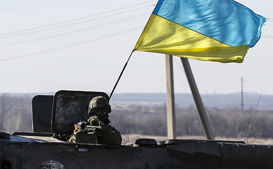 Украинский военнослужащий, февраль 2015 года


