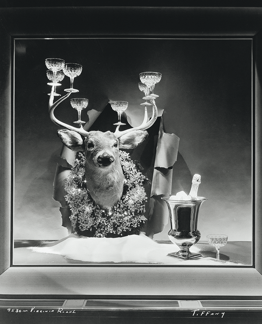 Первая рождественская витрина Джина Мура для Tiffany &amp; Co., 1955