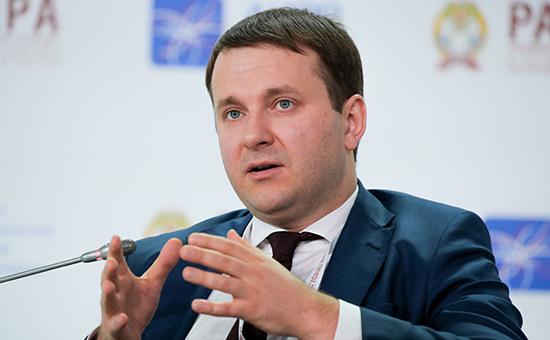 Министр экономического развития Максим Орешкин


