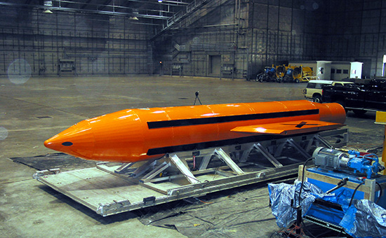 Мощнейшая неядерная бомба GBU-43/B


