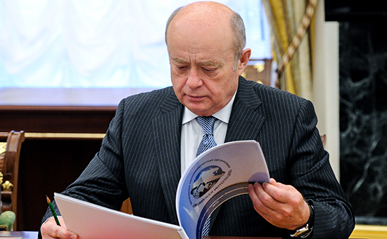Глава Службы внешней разведки и бывший премьер-министр России Михаил Фрадков