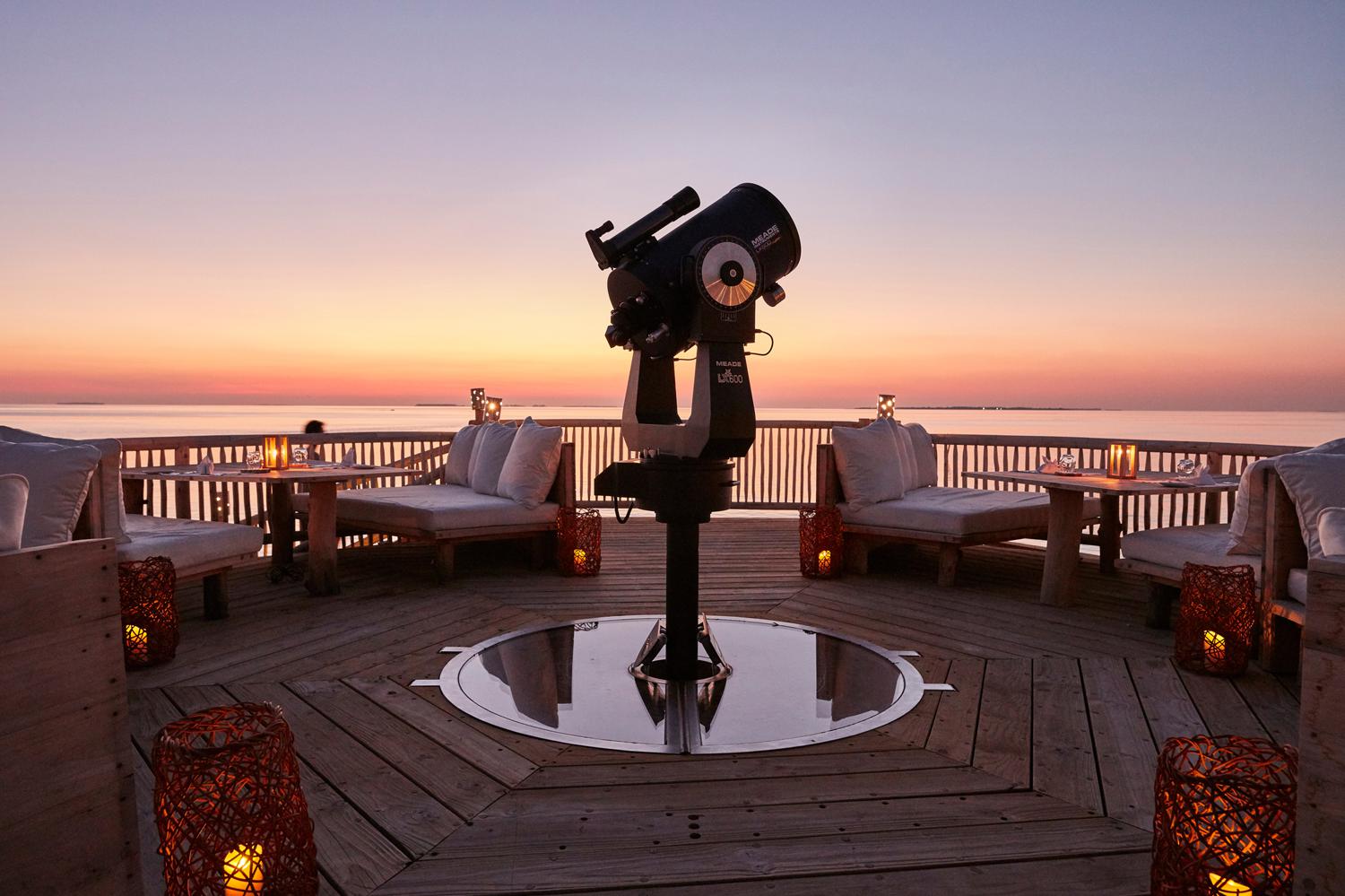 Обсерватория в Soneva Jani