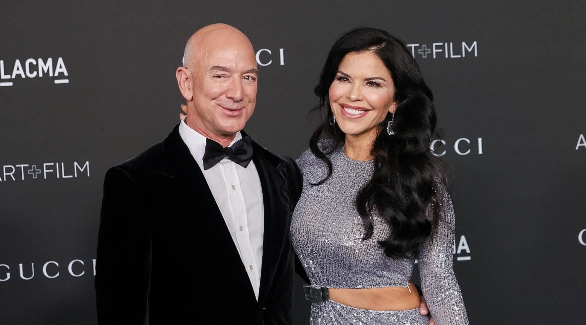 Джефф Безос и Лорен Санчес
