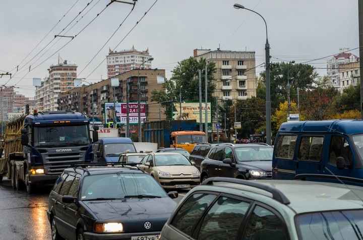 В Москве перекрыли Мичуринский проспект ради нового метро 