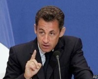 Н.Саркози в Давосе предостерег банкиров от необдуманных решений