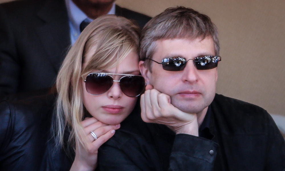 Дмитрий Рыболовлев с бывшей женой Еленой