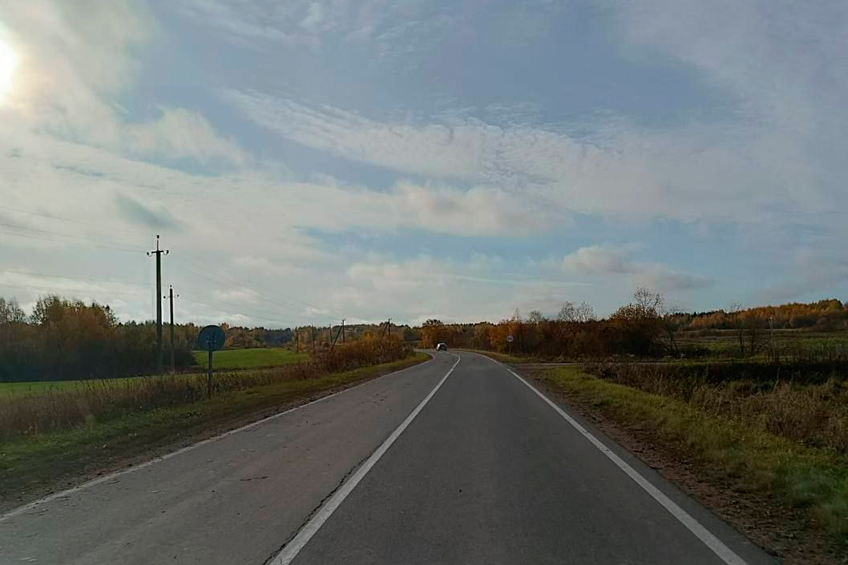 Под Вологдой завершили капитальный ремонт региональной трассы