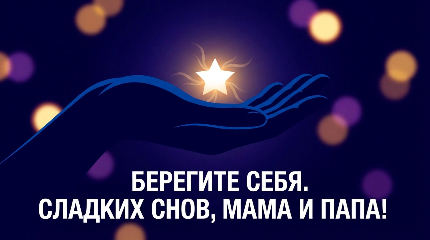 Открытки «Спокойной ночи!» для родных и любимых: 25 уютных картинок