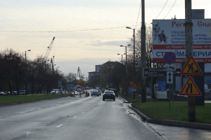 В Калининграде запретят остановку машин на улице Генерала Буткова