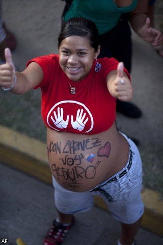 Предвыборная кампания в Венесуэле: Чавес против Каприлеса