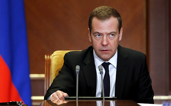 Премьер-министр России Дмитрий Медведев
