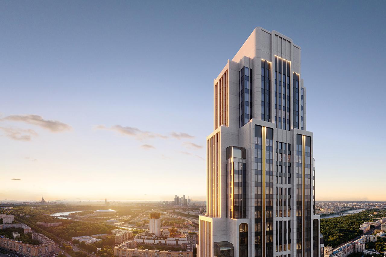 Фасады Five Towers