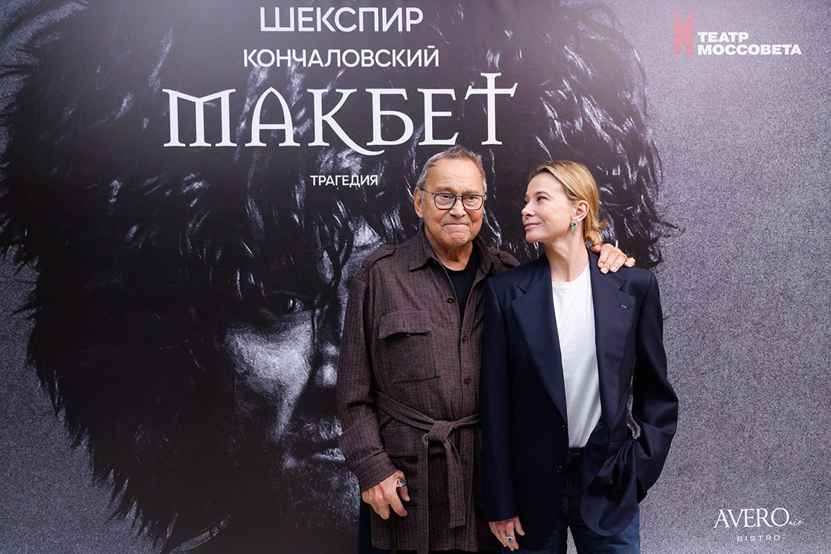 Юлия Высоцкая и Андрей Кончаловский