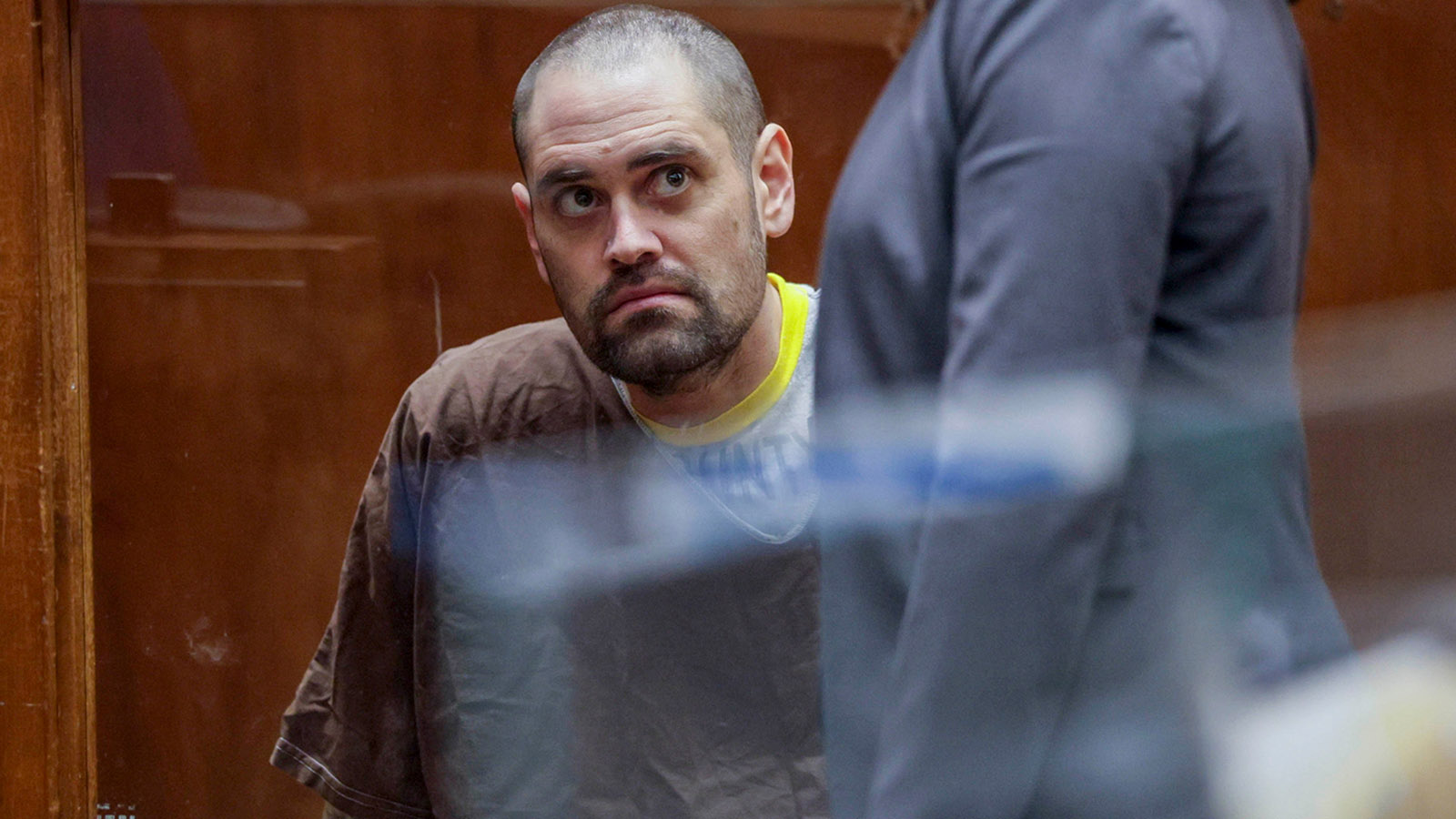 Ник Райнер во время предъявления обвинения в Верховном суде округа Лос-Анджелес. 23 февраля 2026 года