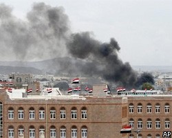 Серия взрывов прогремела к северу от столицы Йемена