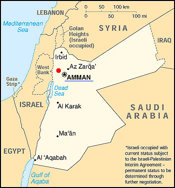 В результате автоаварии в Иордании погибли 7 человек, более 30 ранены