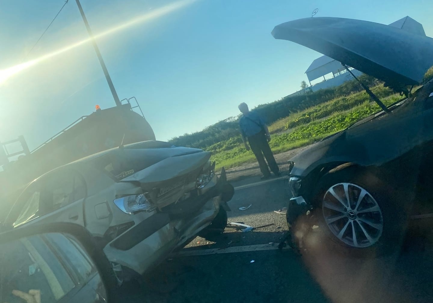 Крупная авария на Мурманском шоссе