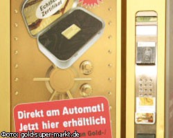 В Германии установят торговые автоматы с золотом 