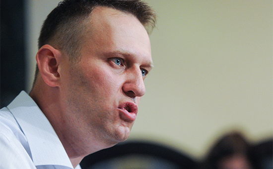 Глава ФБК Алексей Навальный
