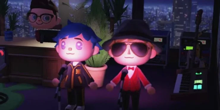 Солист Gorillaz и музыкант Beck в Animal Crossing