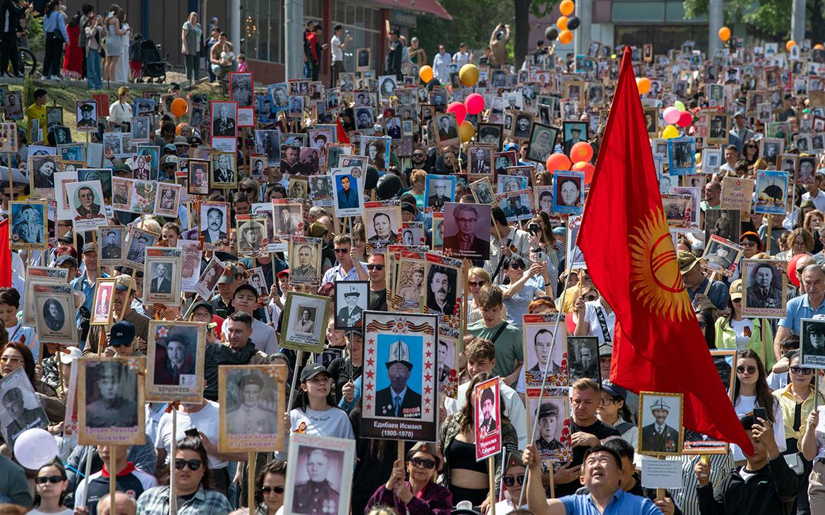 В Киргизии отменили шествие «Бессмертного полка» из-за угроз безопасности