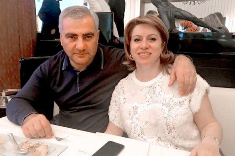 Самвел Карапетян с супругой
