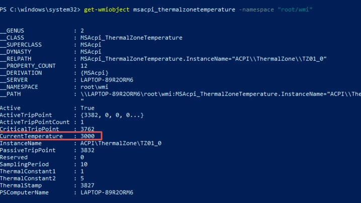 В зависимости от версии Windows результат может выйти сразу в Цельсиях