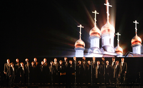 Концерт хора Сретенского монастыря в Москве. Архивное фото