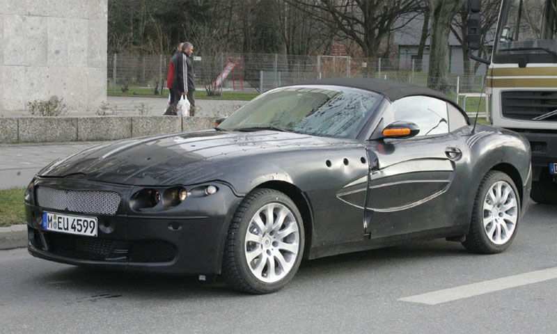 На улицах Мюнхена фотографами был замечен прототип BMW Z9