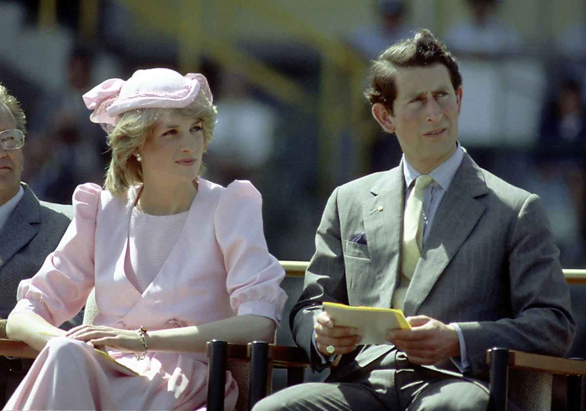 <p>Принцесса Диана и принц Чарльз во время своего первого королевского турне по Австралии, 1983 год</p>