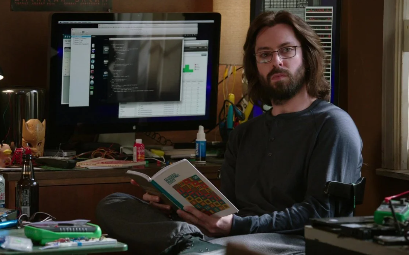 Кадр из сериала&nbsp;&laquo;Кремниевая долина&raquo; (англ. Silicon Valley)